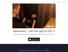 Tablet Screenshot of measurekit.com